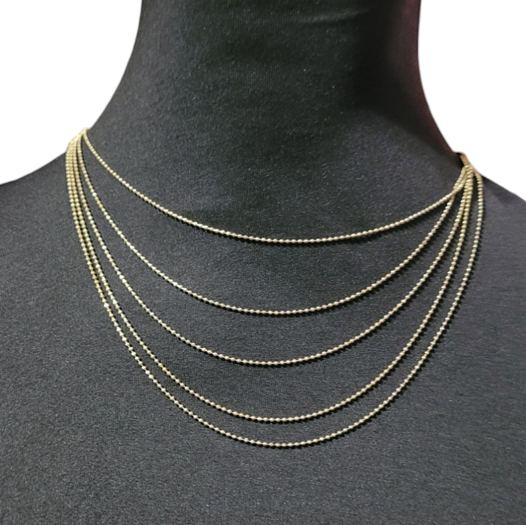 Minicci Gold Layered Chain Necklace